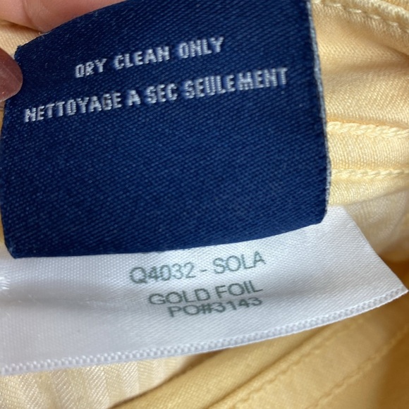 Fidelity Sola Metallic Gold Foil Jeans - 25 - Skinny - NEW - Picture 10 of 10